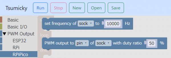 PWM related groups (Raspberry Pi Pico/PicoW)