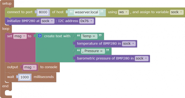 Example of BMP280