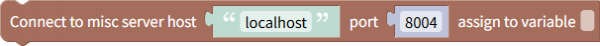 Connect to misc server