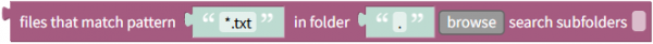 Find files