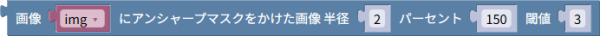 アンシャープマスク