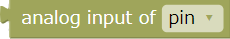 Analog input