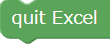Quit Excel
