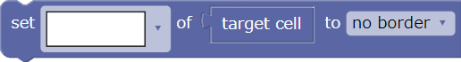 Set border type