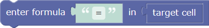 Set formula