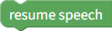 Resume speech