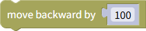 Move backward