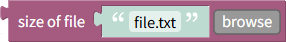 Get file size