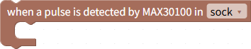 Process when pulse is detected