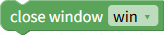Close browser window
