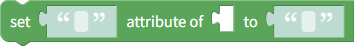 Set attribute