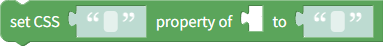 Set stylesheet