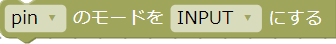 ピンのモードの選択