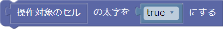 太字の設定